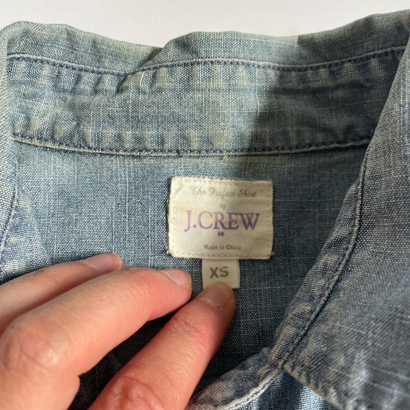 J.Crew Jean button down shirt - Picture 2 of 2